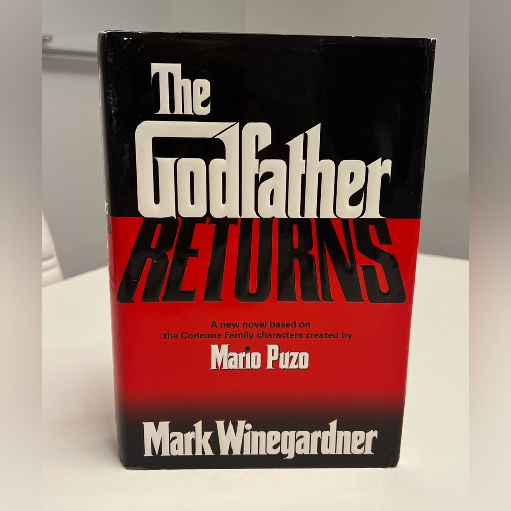 Used Hardcover Book The Godfather A new novel based on the Corleone Family
